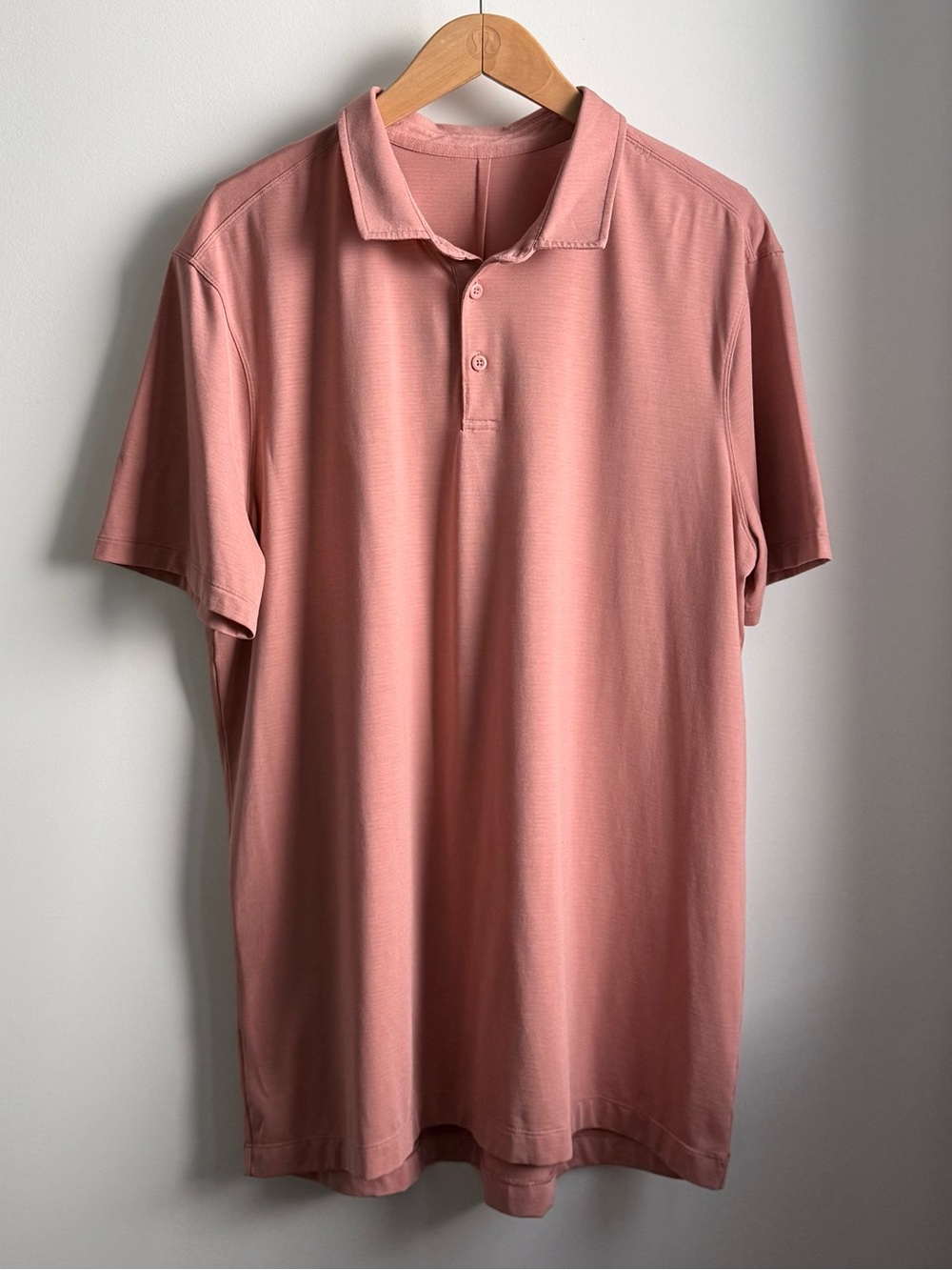 lululemon evolution polo deco pink